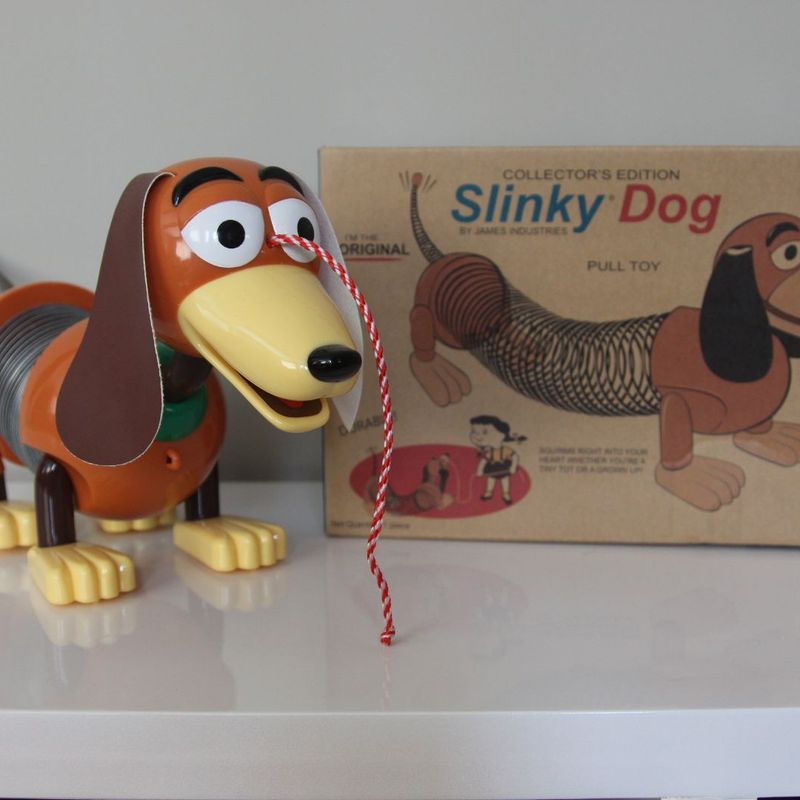 Slinky Dog Toy Story Original | Brinquedo Disney Nunca Usado