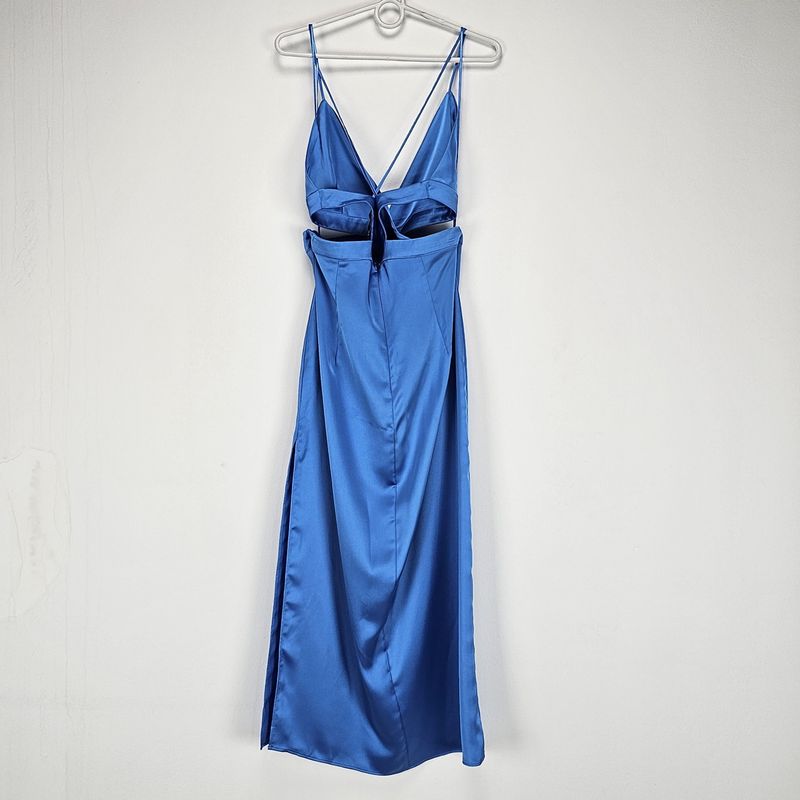 Slip Dress Zara Cutt Off Fenda | Vestido Feminino Zara Usado 94000832 |  enjoei