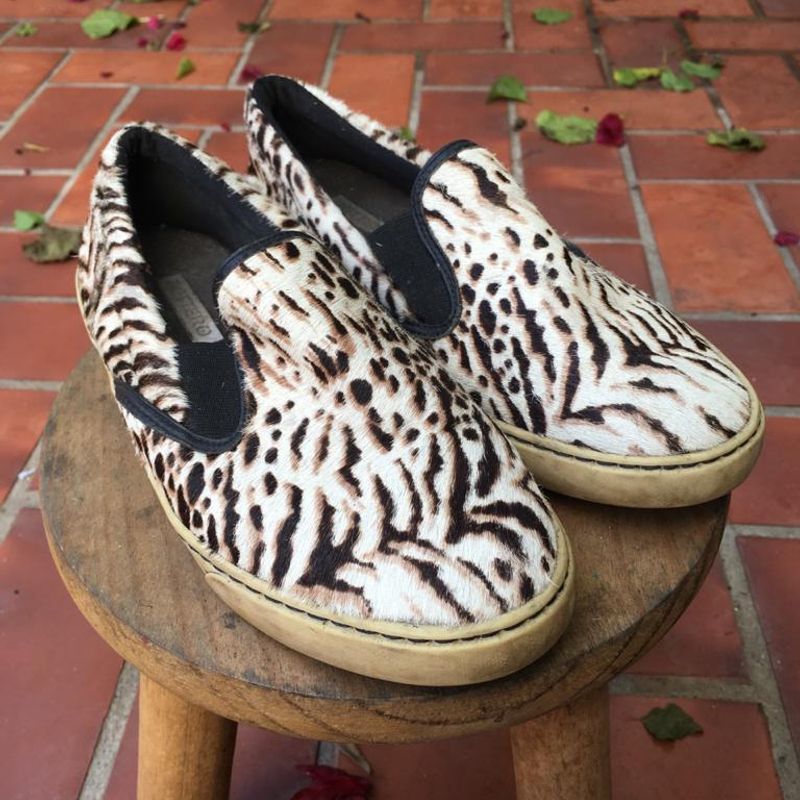 Tenis animal print sales bottero