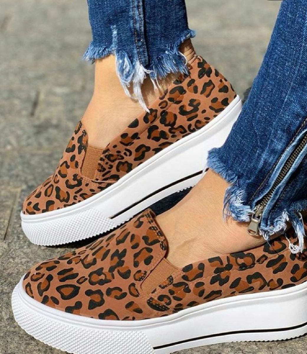 tenis animal print beira rio