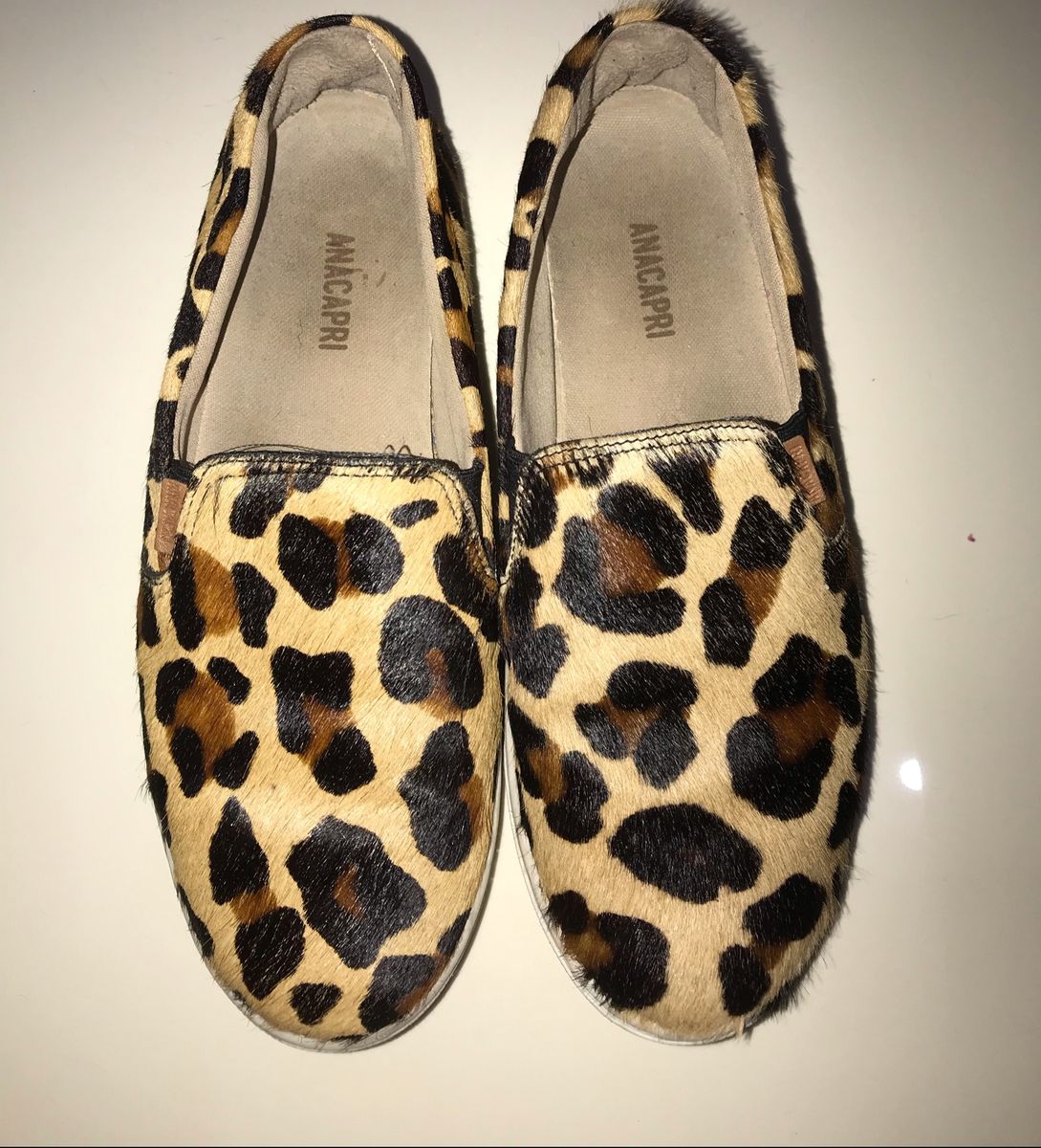 tenis slip on animal print anacapri