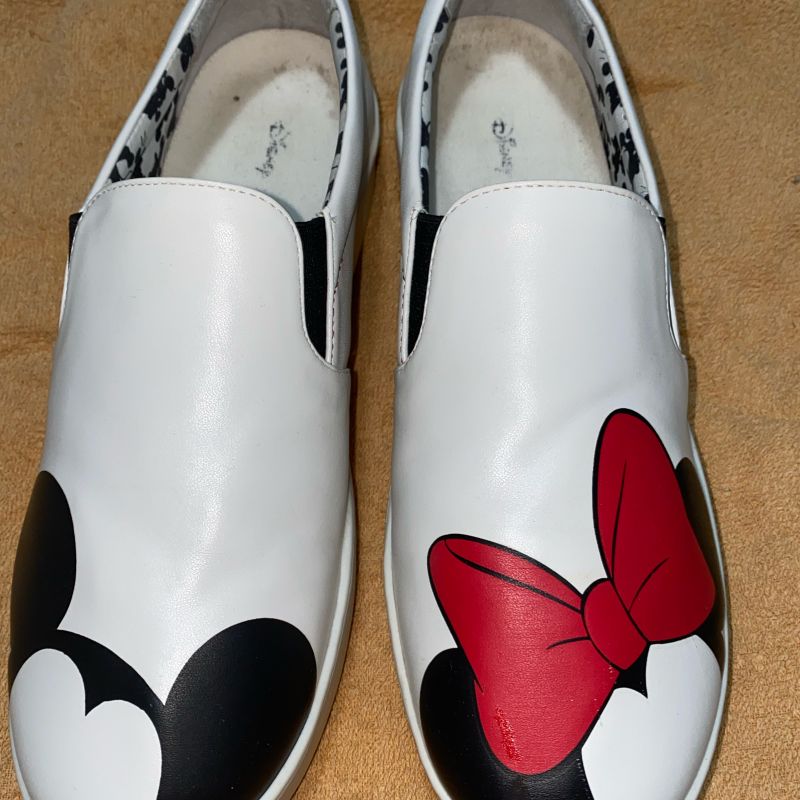 Slip On Arezzo Cole o Mickey Disney T nis Feminino Arezzo Usado 55535545 enjoei