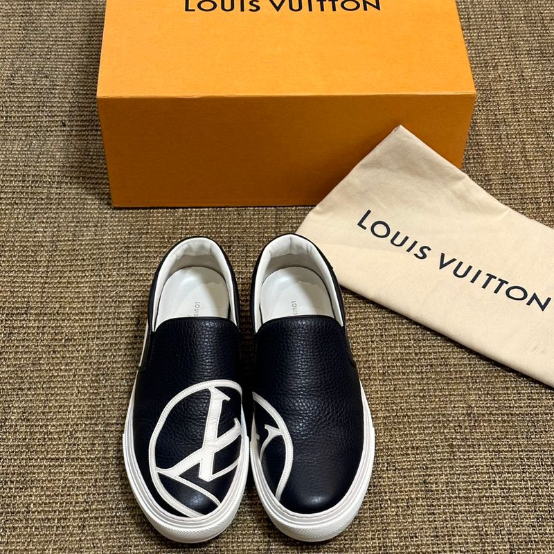 Tenis Sneaker Slip On Louis Vuitton | Sapato Masculino Louis Vuitton Nunca  Usado 87234376 | enjoei