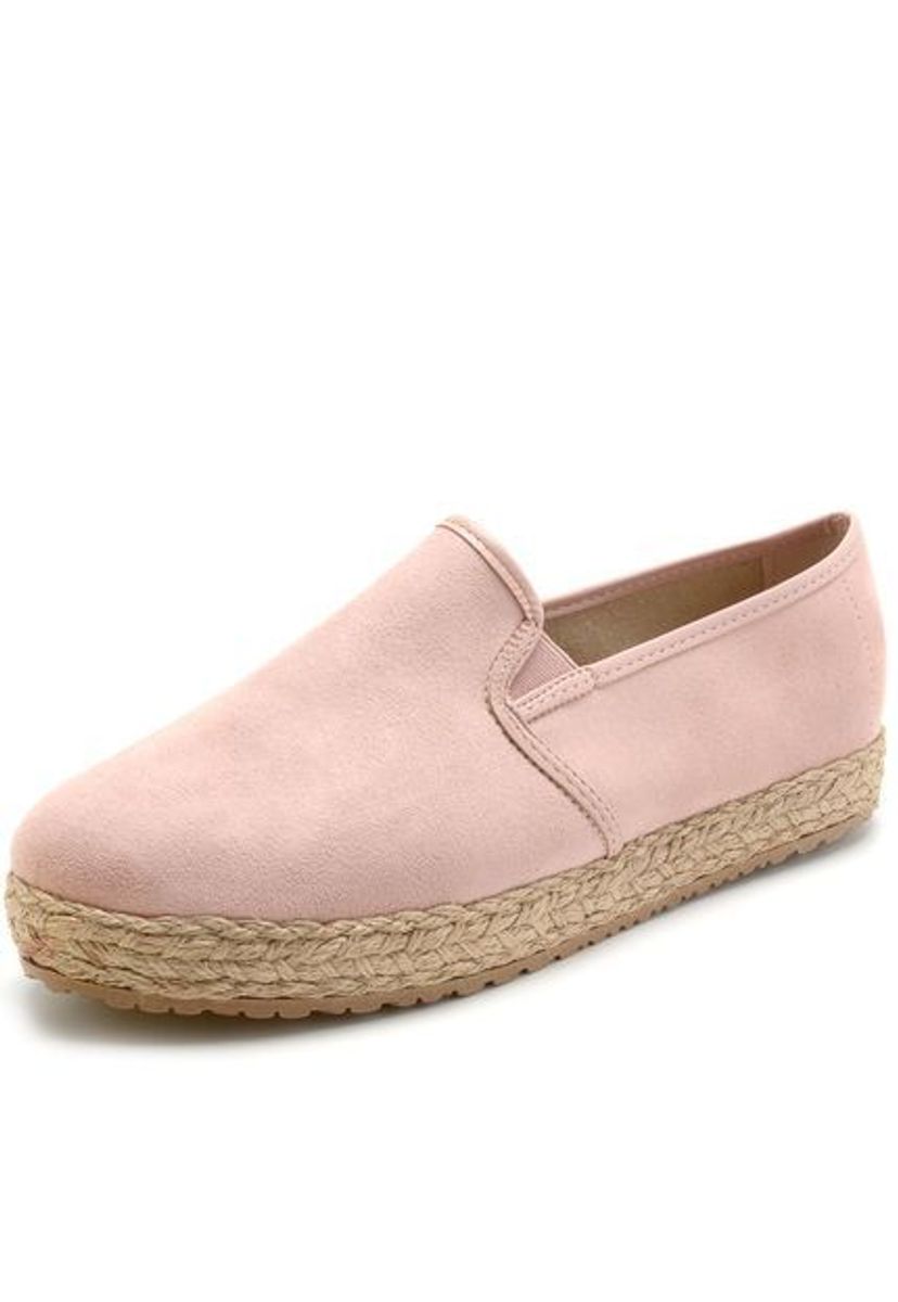 slip on moleca rosa
