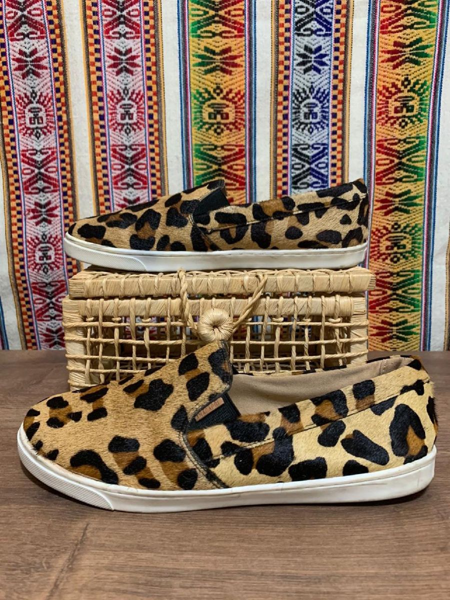 slip on oncinha anacapri