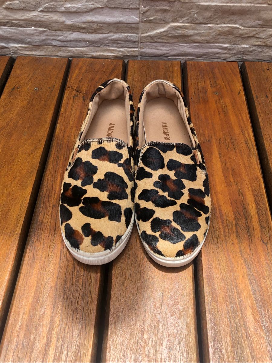 slip on oncinha anacapri
