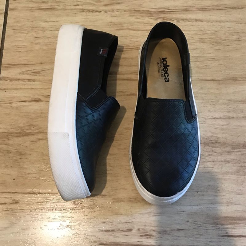 Sapatilha Slip Slip On Flatform Moleca Tênis Slip On Plataforma