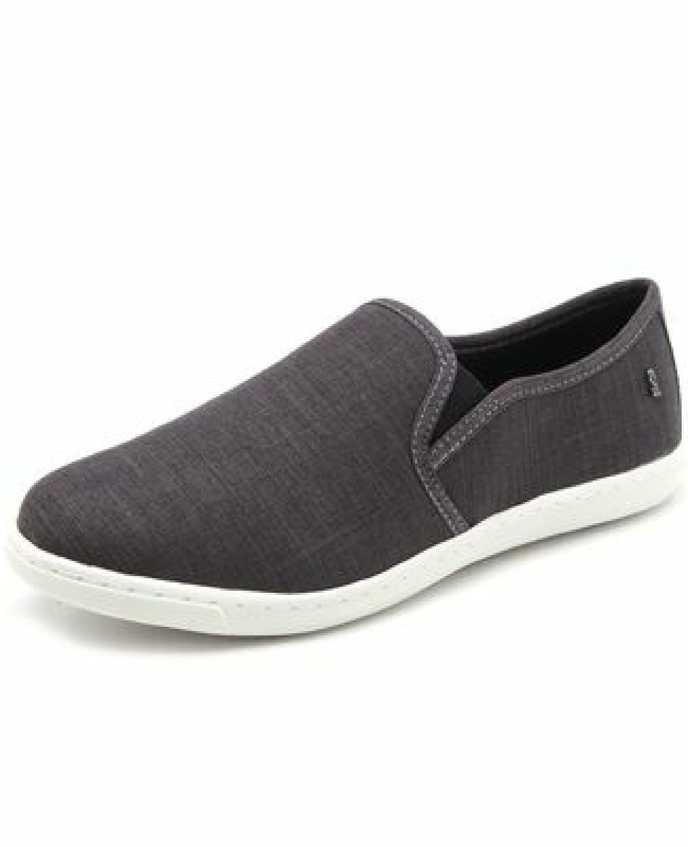 slip on santa lolla liso cinza