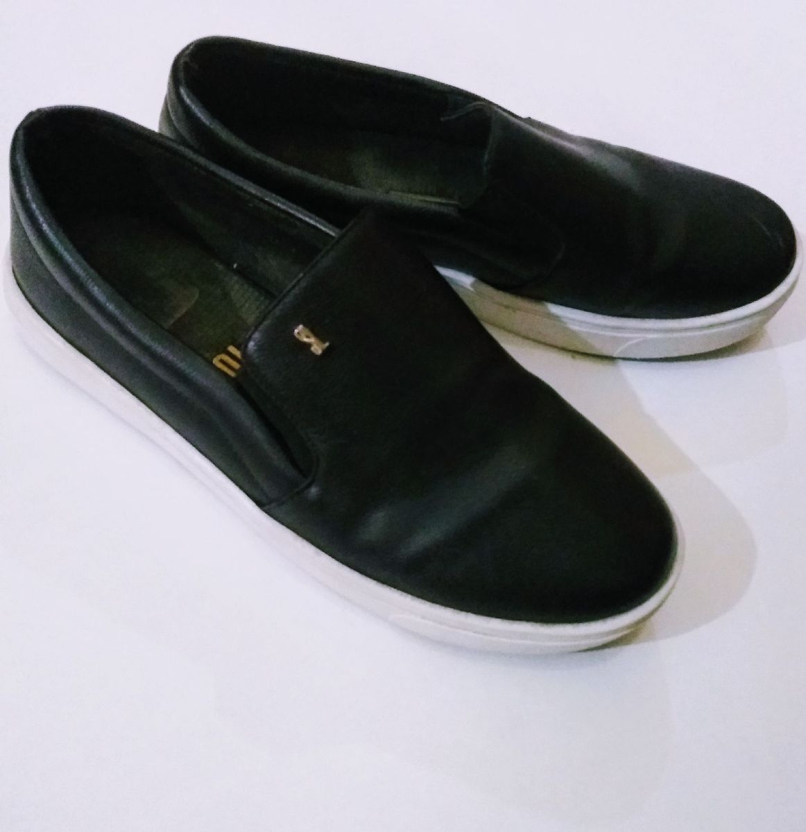 santa lolla slip on santa lolla new preto