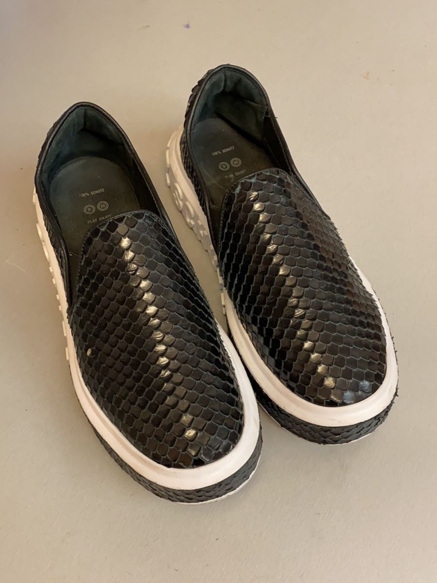 slip on schutz branco