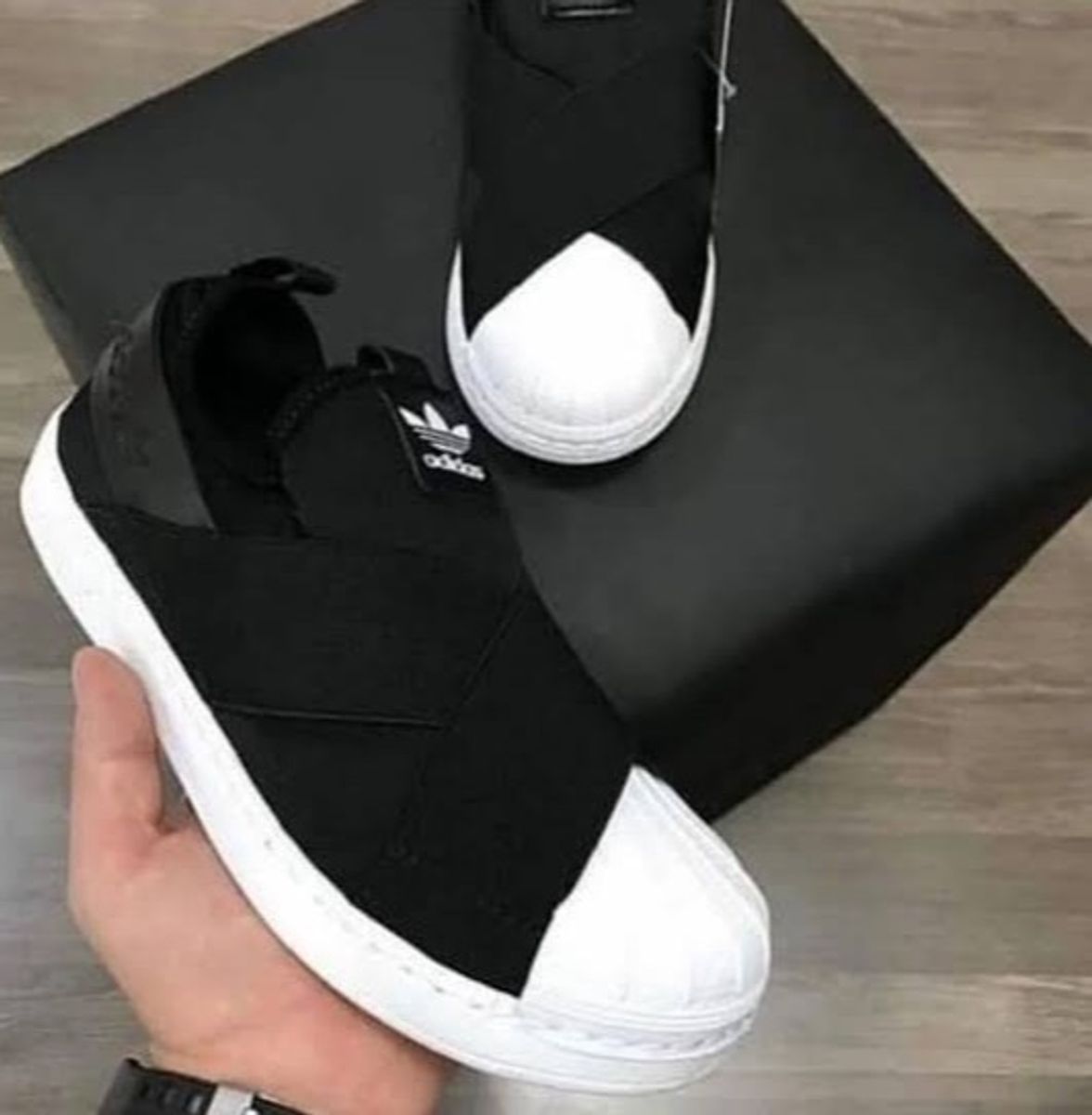 tenis adidas meia