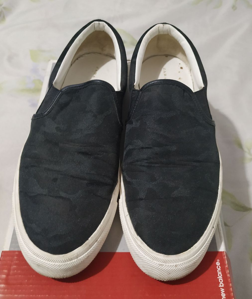 slip on zara masculino