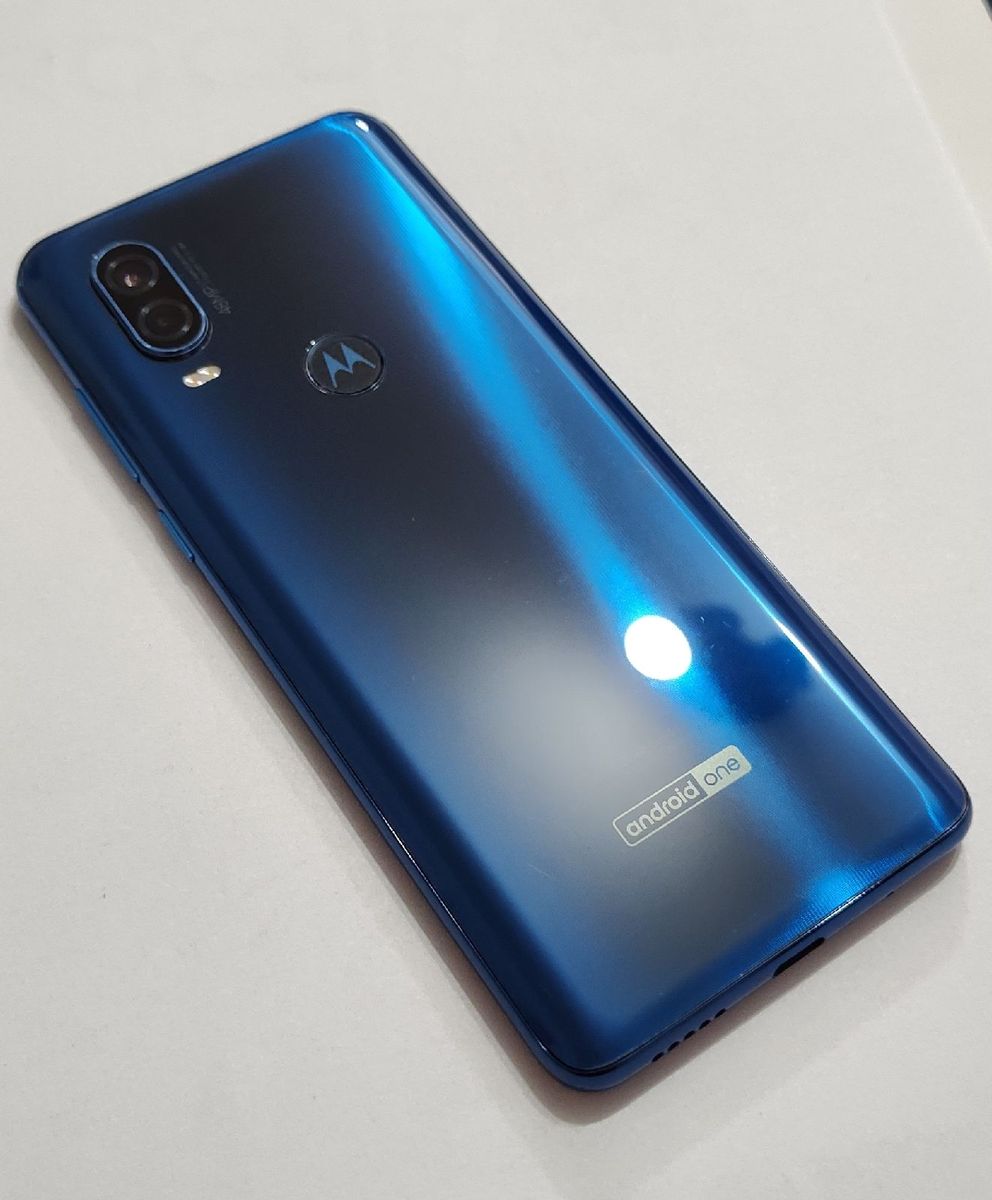 Smartphone Motorola Moto One Vision Azul Safira Celular Motorola Usado Enjoei