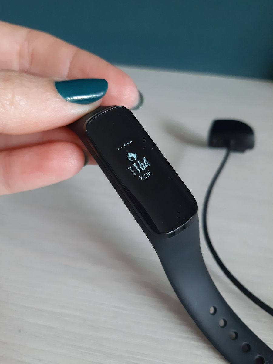 Smartwatch Galaxy Fit e Preto Sm R375 Samsung Galaxy Samsung Galaxy