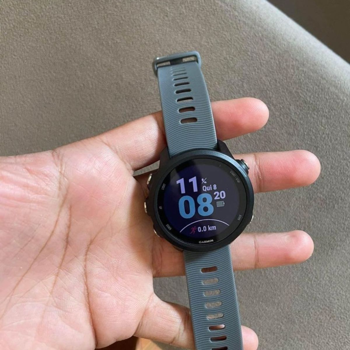 4 Passanti Per Cinturino In Silicone Nero Per Garmin Forerunner 245/245 Music - Fermagli Antipolvere E Anticaduta, Facili Da Installare, Accessori Di Ricambio