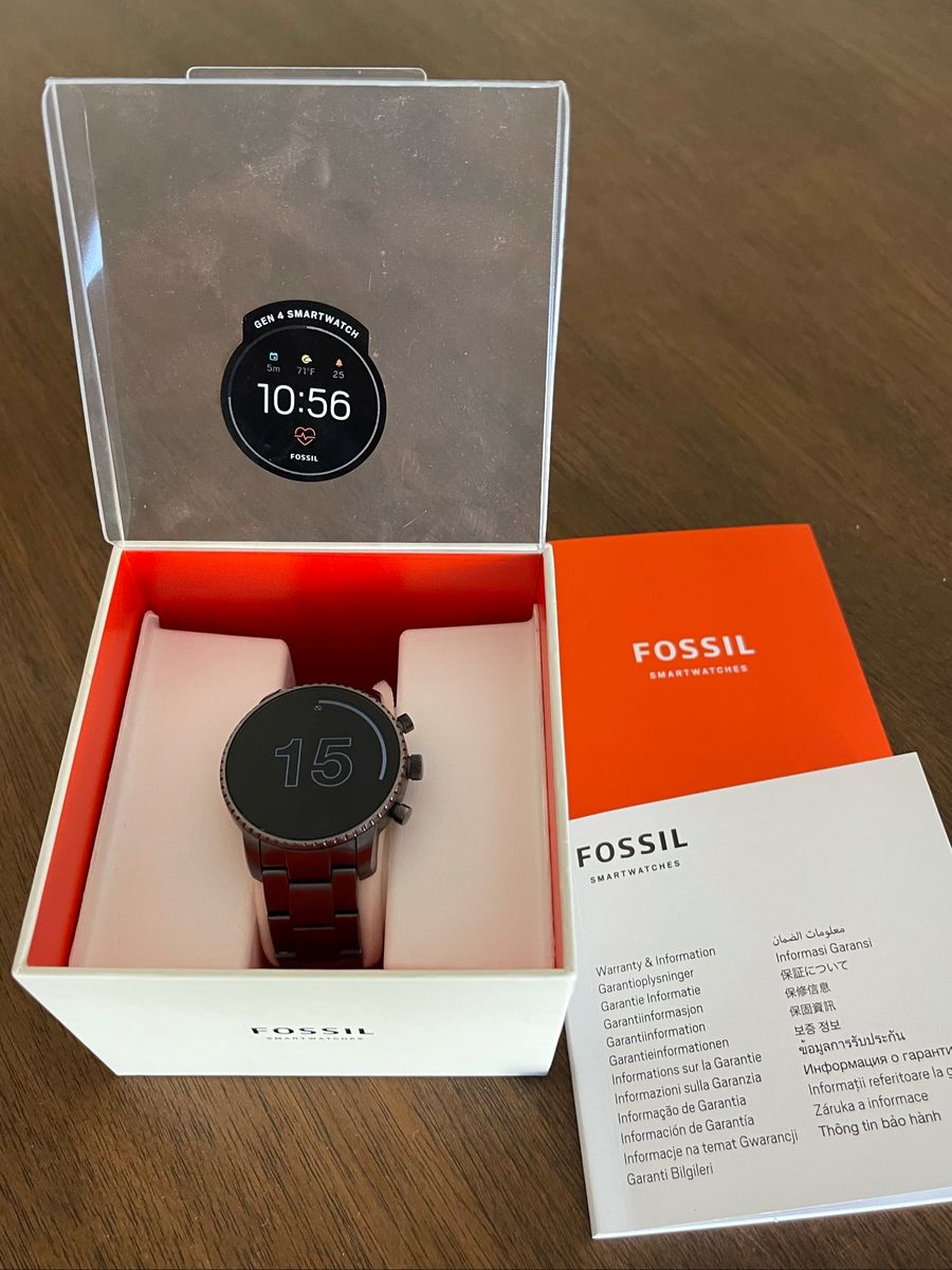 Smartwatch Gen 4 Fóssil Relógio Masculino Fossil Usado 60406781 enjoei
