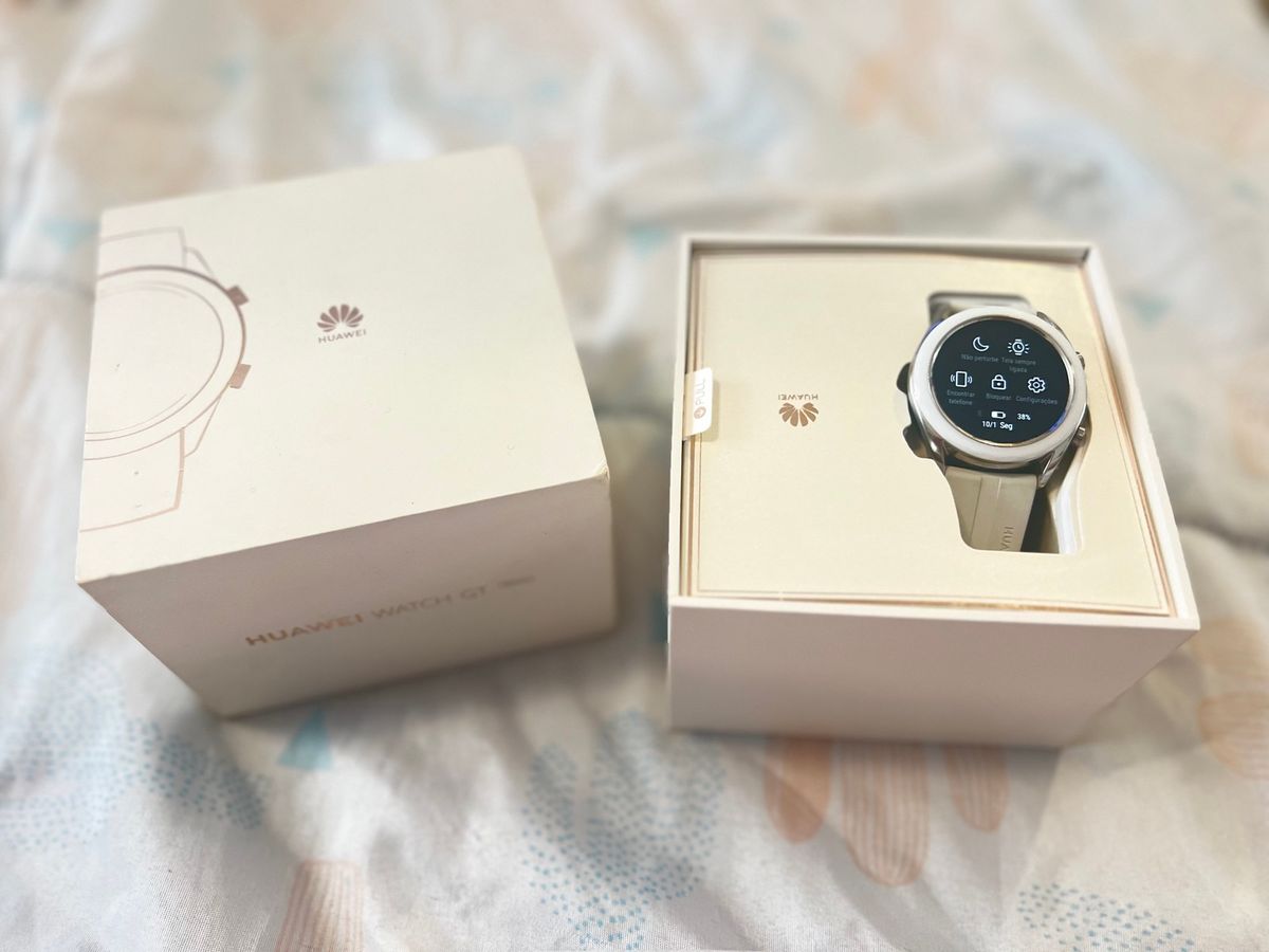 Smartwatch Gt Ella B19p Huawei Inox com 1 2 128mb Huawey Usado 100805967 enjoei