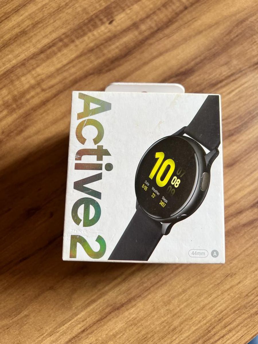 Smartwatch Samsung Galaxy Watch Active2 Preto 44mm Item p/ Esporte