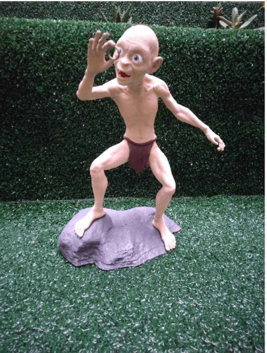 Smeagol Figure Gollum Senhor Dos Anéis Boneco, Fantasia. | Filme e Série  Artesanal Nunca Usado 86565629 | enjoei