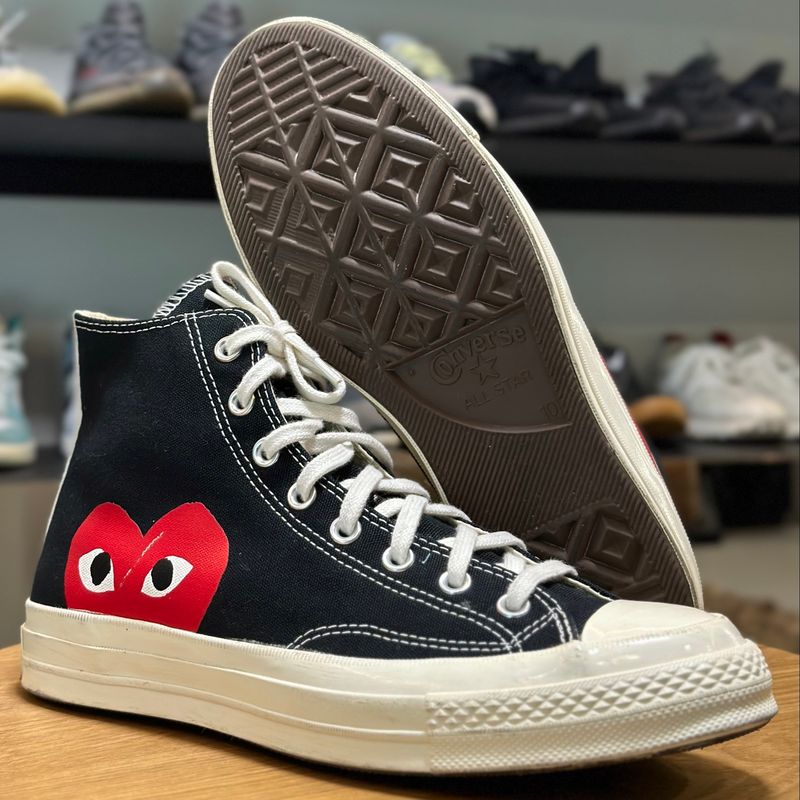 Converse x comme des garcons hot sale high top