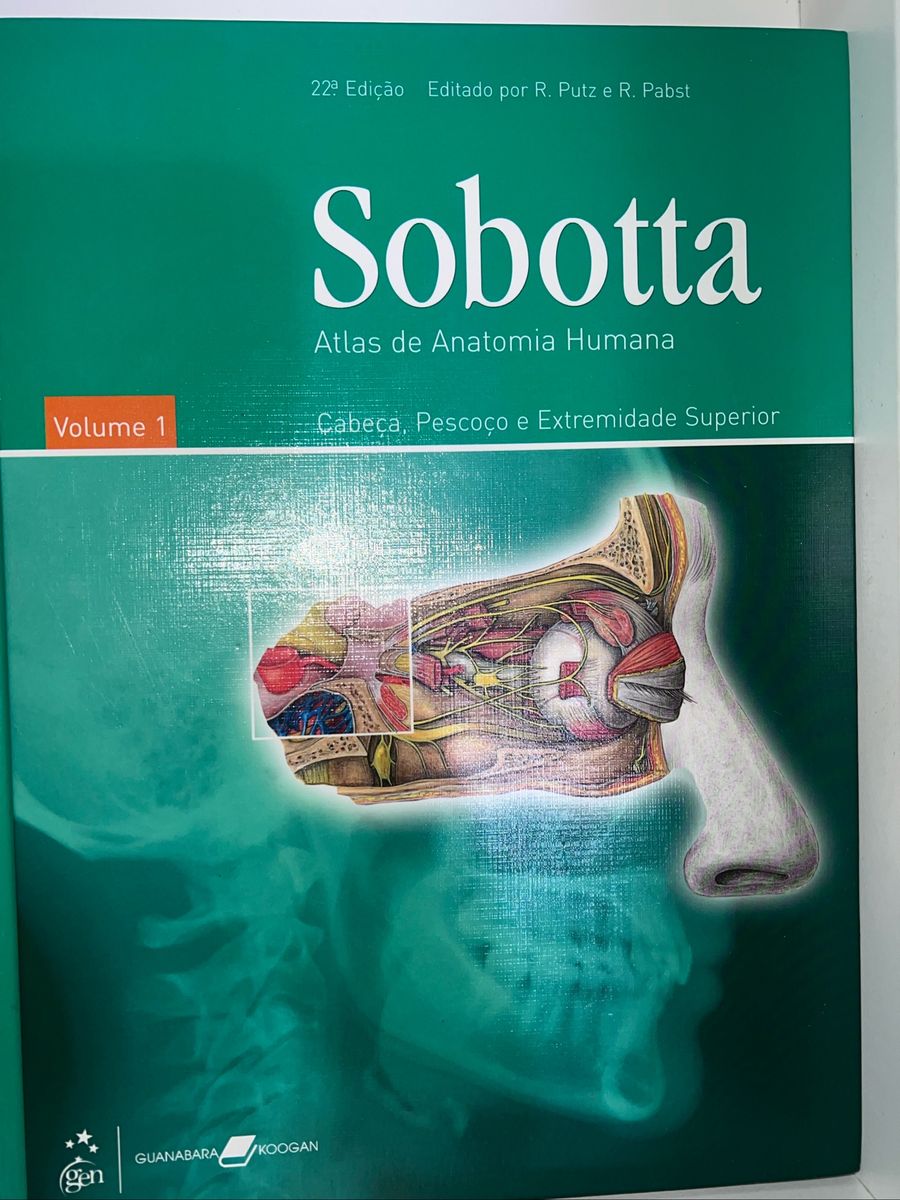 Sobotta- Atlas De Anatomia Humana 22 Edição | Livro Sobotta Usado ...