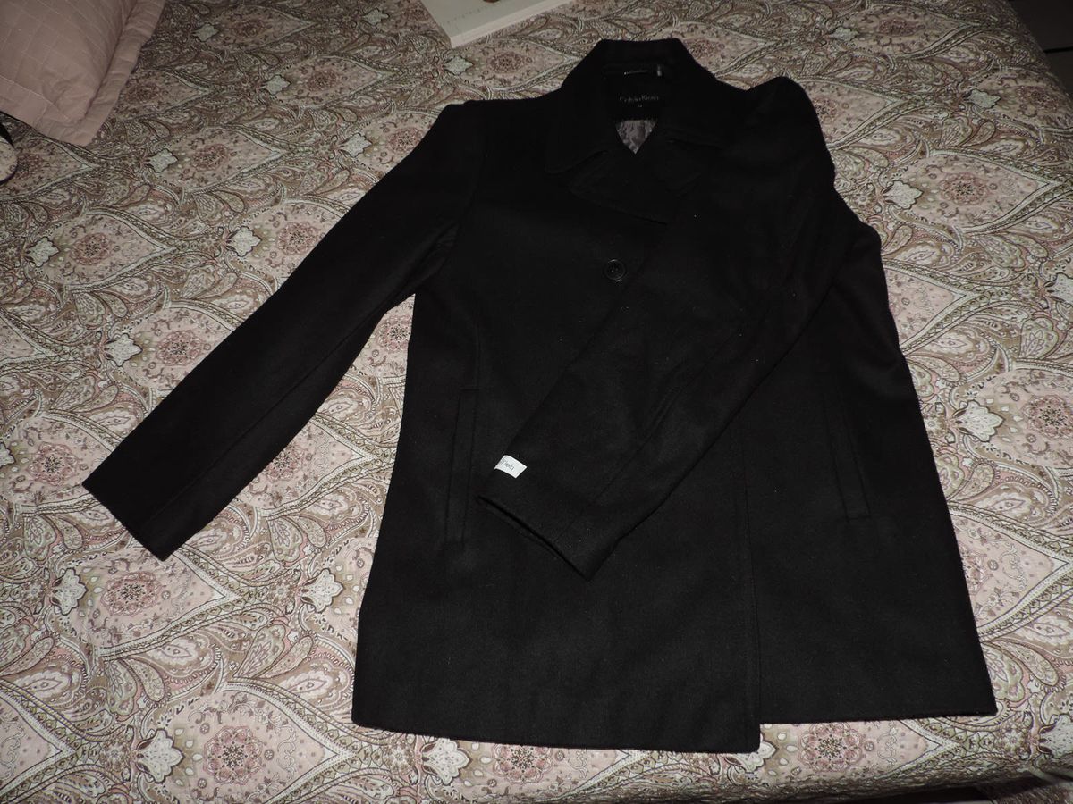 sobretudo masculino calvin klein