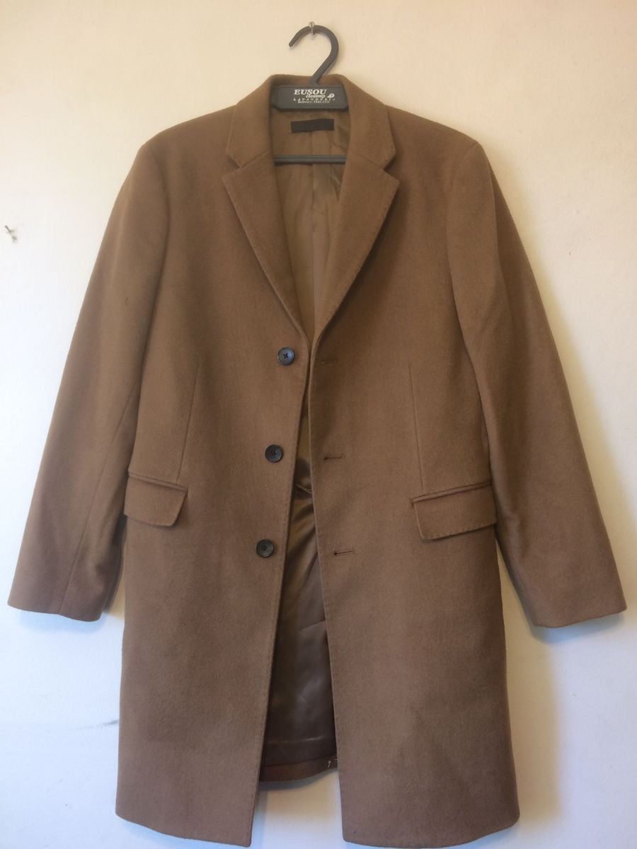 sobretudo masculino cashmere