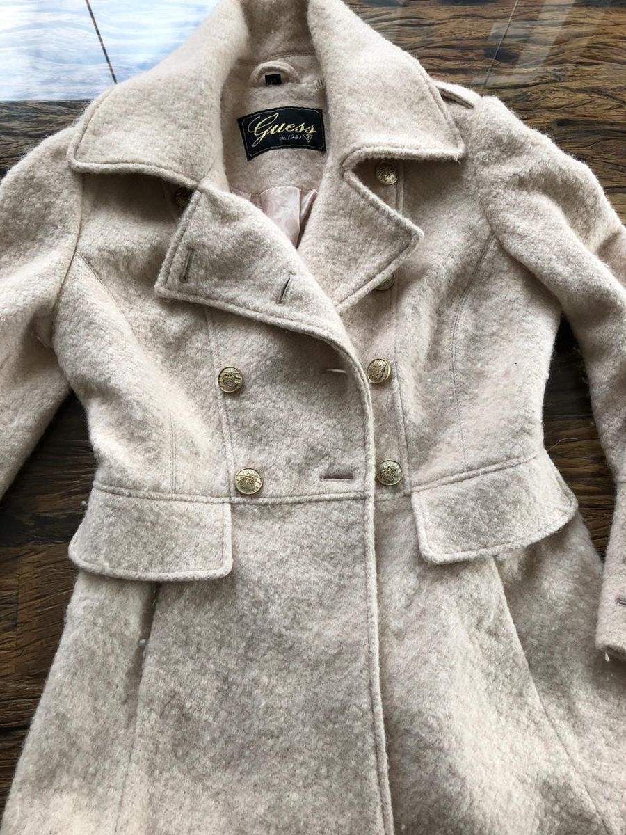 sobretudo feminino guess