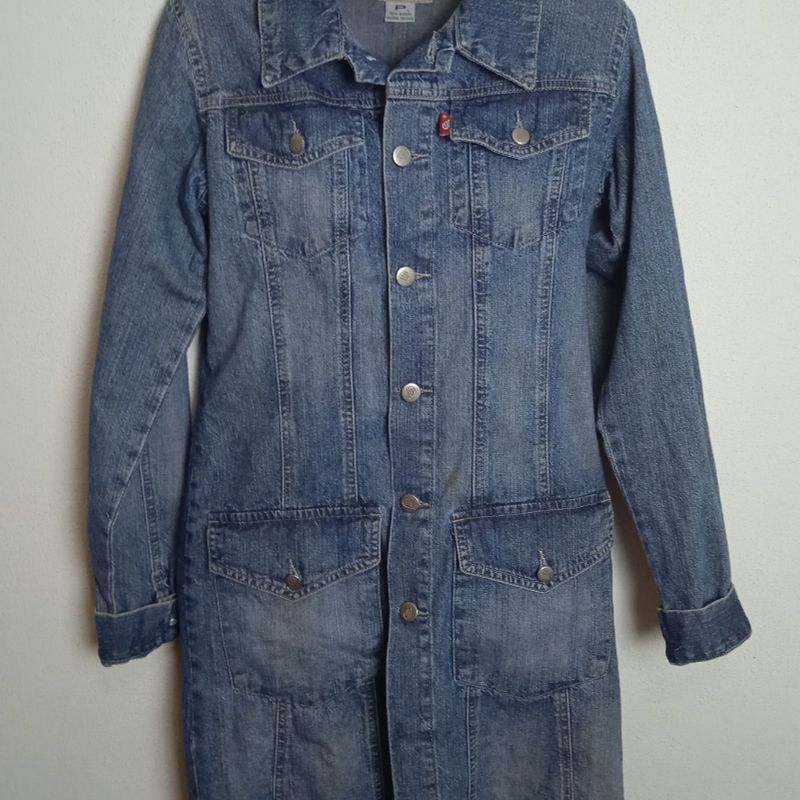 Sobretudo Jeans Ellus P Casaco Feminino Ellus Usado 74884837