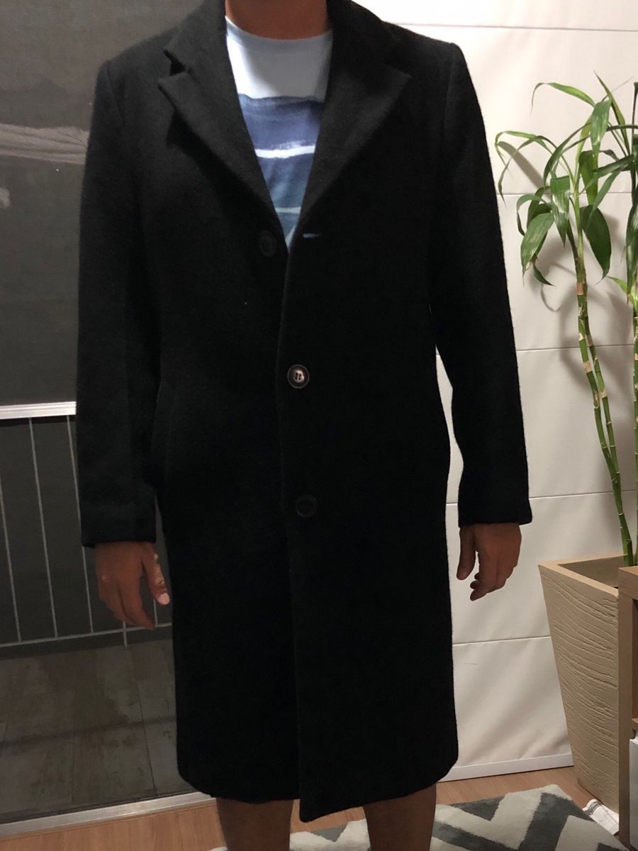 venda de sobretudo masculino