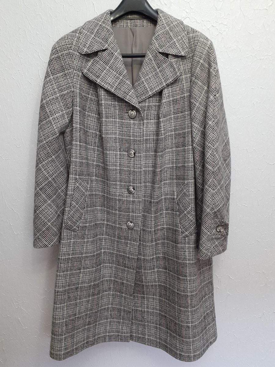 sobretudo masculino lã batida