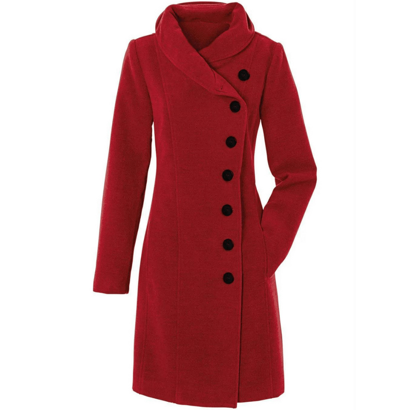 Sobretudo Vermelho Plus Size Casaco Feminino Bonprix Nunca Usado - Main Image