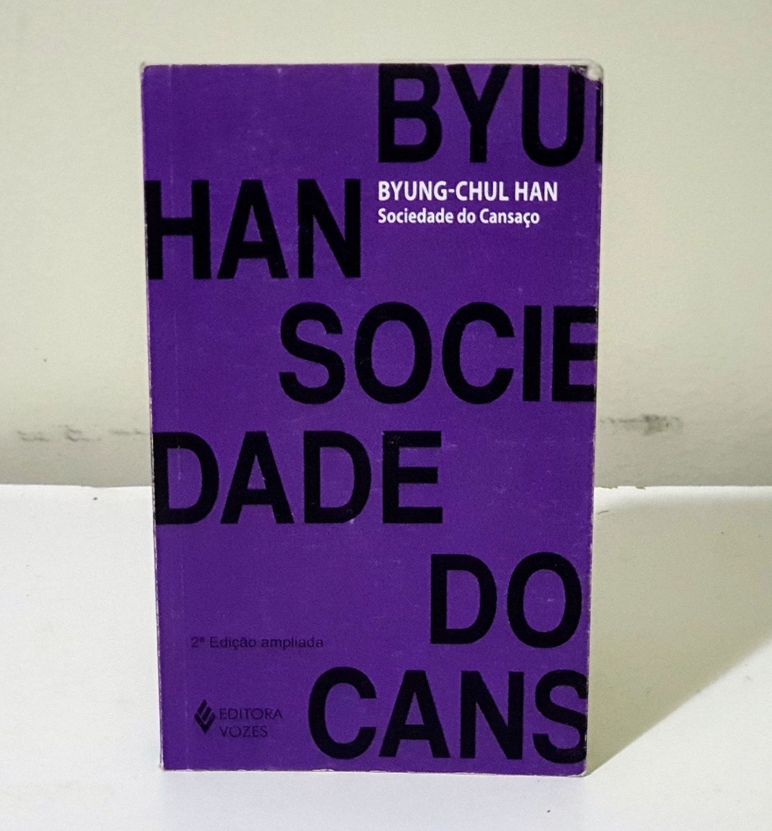 Sociedade do Cansaço Byung chul Han Livro Editora Vozes Usado enjoei