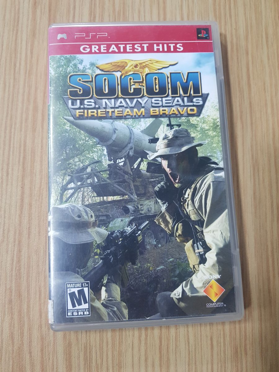 Socom U.s. Navy Seals Fireteam Bravo Psp | Jogo de Videogame Psp Usado ...
