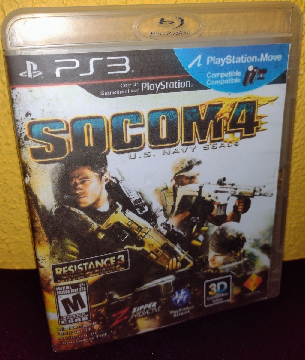 Socom 4 - Jogo PlayStation 3 Mídia Física em Promoção na Americanas