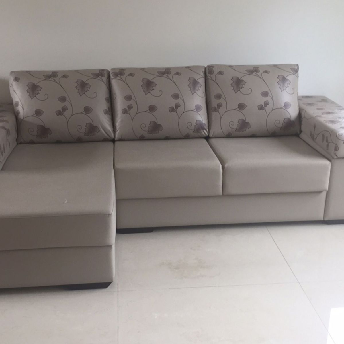 Sofá 3 Lugares com 1 Chaise Sofá Usado 19280618 enjoei