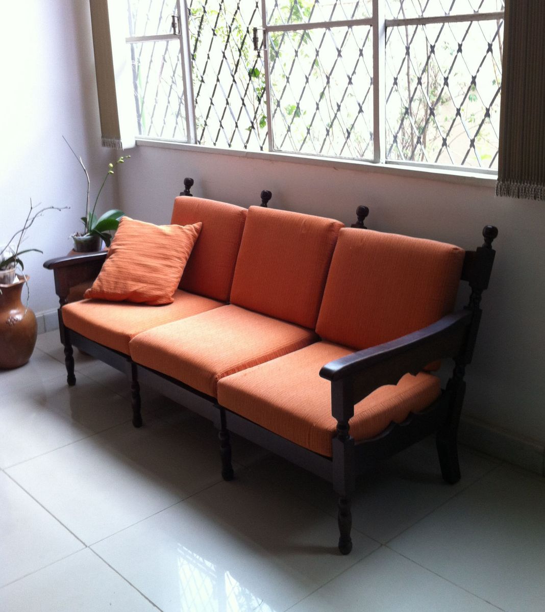 Sofá 3 Lugares da Vovó (bh) Sofá Usado 13330393 enjoei