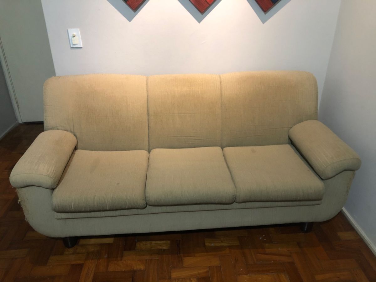 Sofa 3 Lugares Usado Sofá Usado 39363957 enjoei