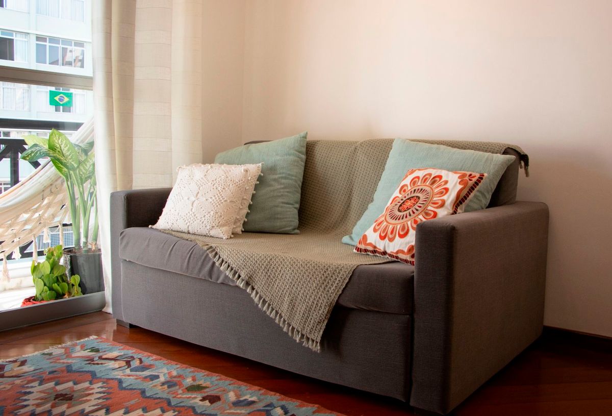 Sofá Cama 2 Lugares Sofá Líder Usado 28609476 enjoei