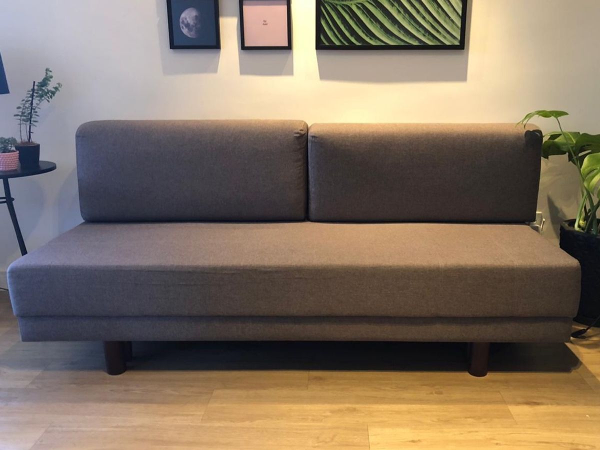 Sofá Cama 3 Lugares Linha Clap Tokstok Sofá Tok&Stok Usado