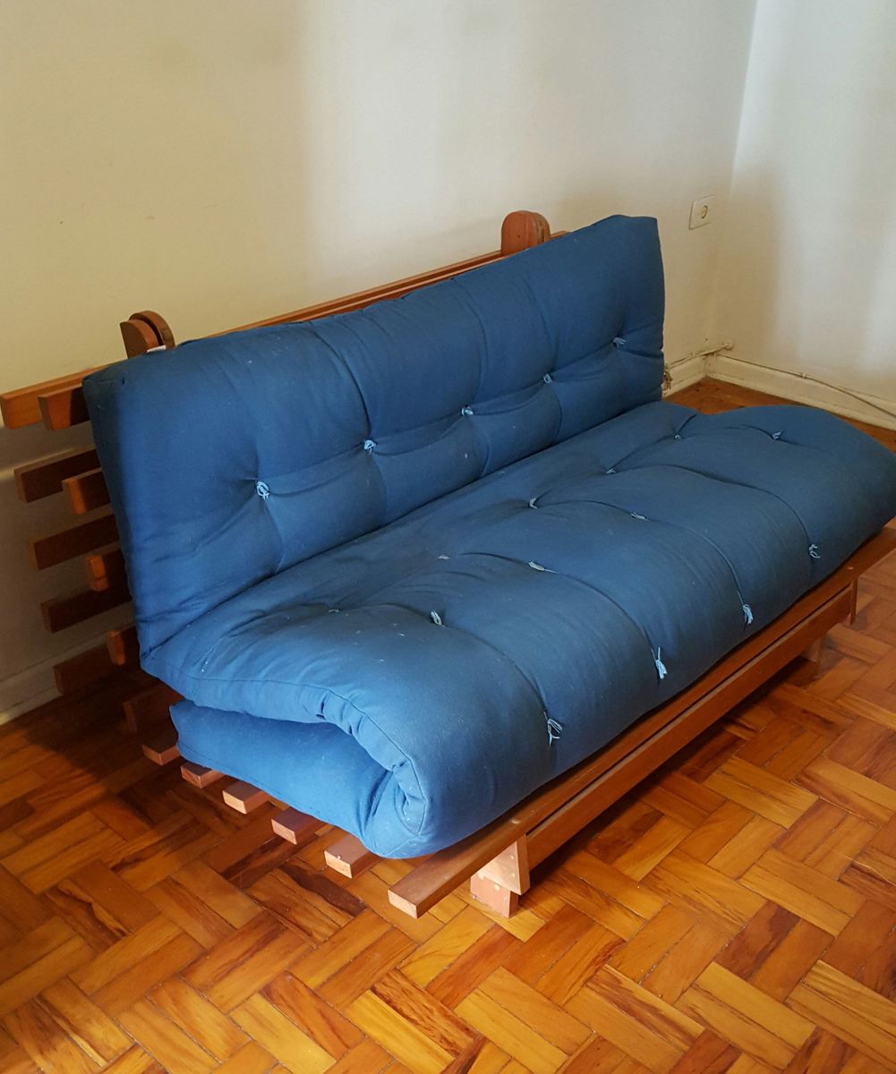 Sofá Cama Futon Casal Sofá Tsuruya No Futon Usado 22000477 enjoei
