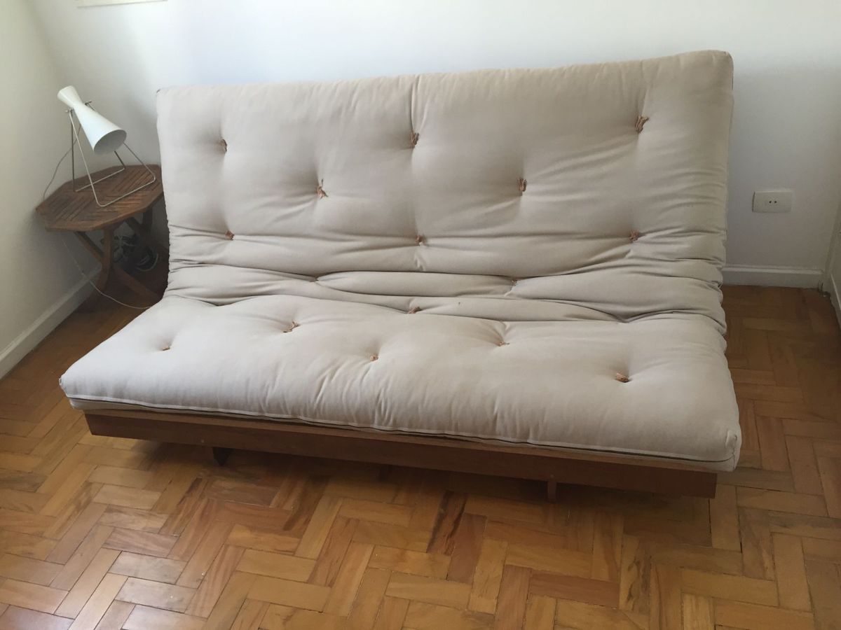 Sofá Cama Futon Company Sofá Futon Company Usado 13236901 enjoei