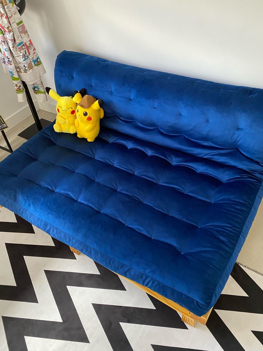 Sofá Cama Futon Sofá Propria Usado 39836180 enjoei