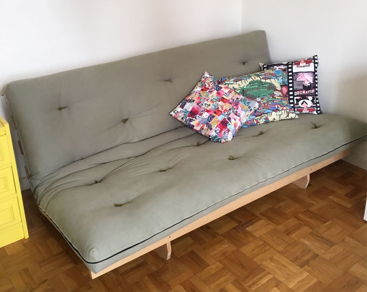 Sofa Cama Futon Sofá Futon Company Usado 20552208 enjoei