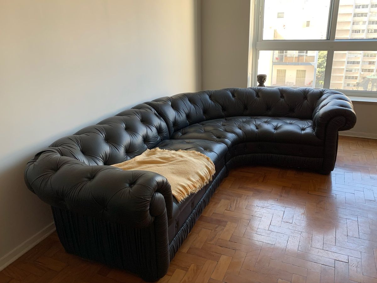 Sofá Chesterfield Sofá Chesterfield Usado 57498124 enjoei