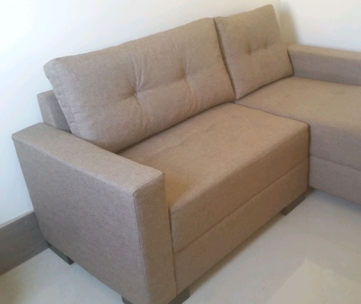 Sofá com Chaise Sofá Usado 17408377 enjoei
