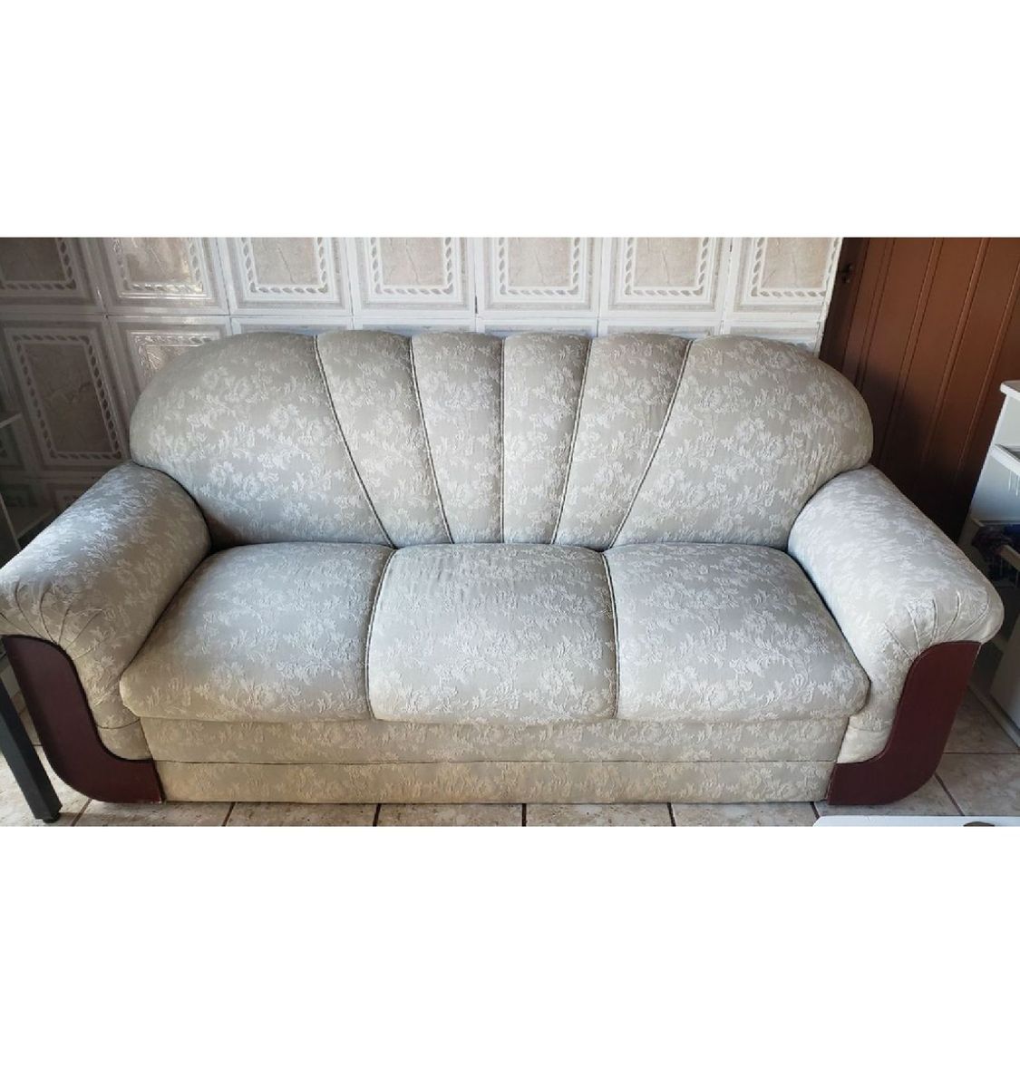 Sofá de 3 Lugares Sofá Usado 62749082 enjoei