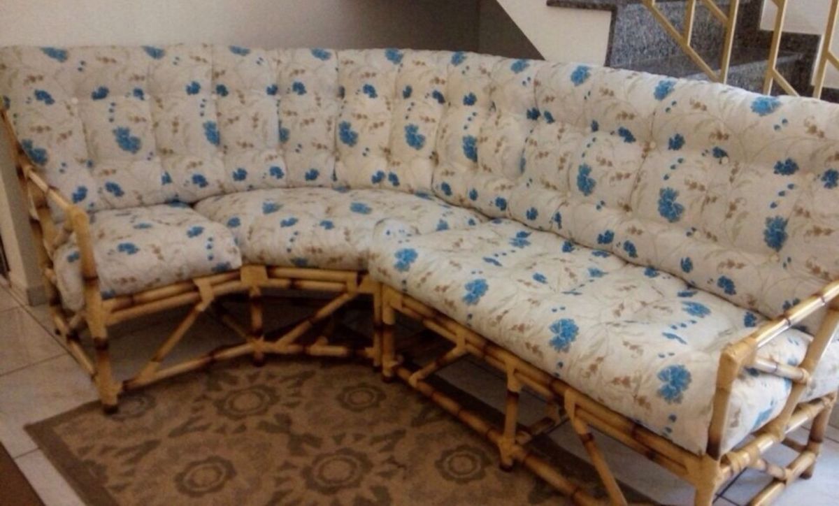 Sofá de Bambu Móvel Usado 24307805 enjoei