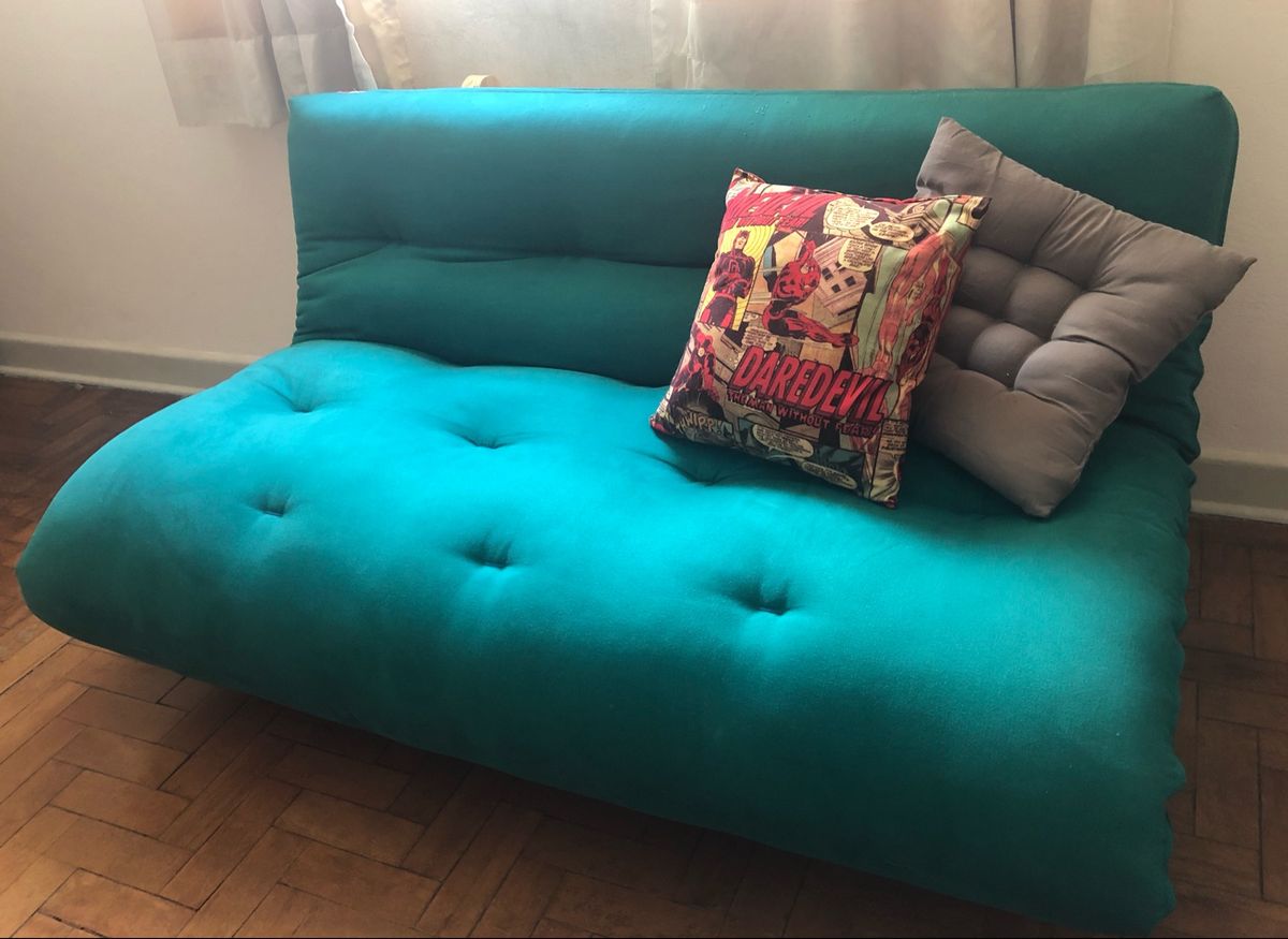 Sofa Futon Sofá Futon Company Usado 49461606 enjoei