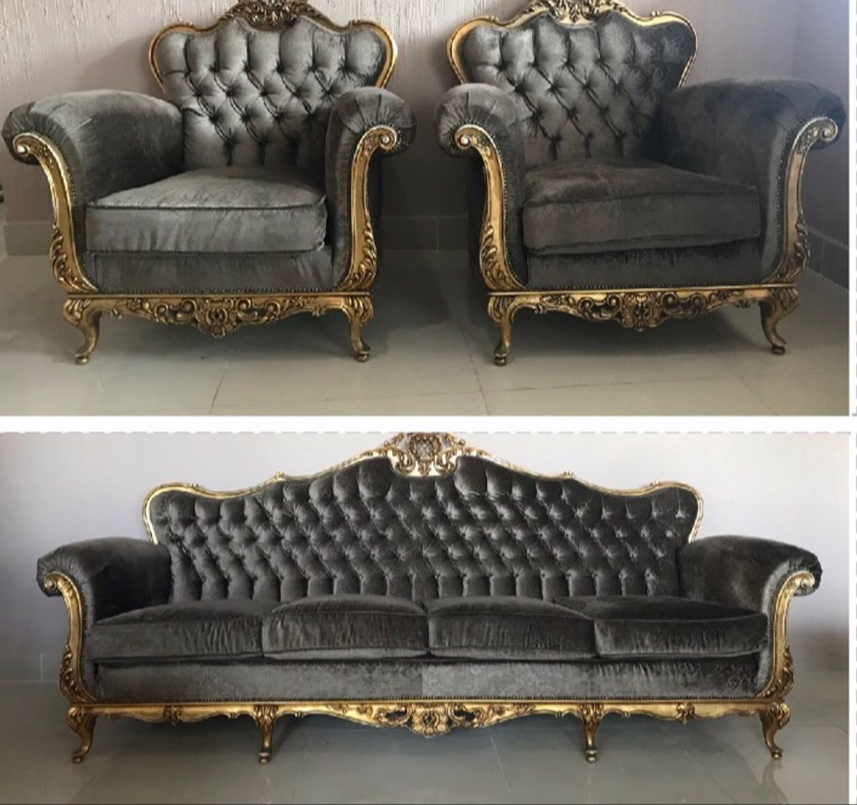 Sofá Luís Xv Móvel de Antiquário Luis Xv Usado 33620747 enjoei